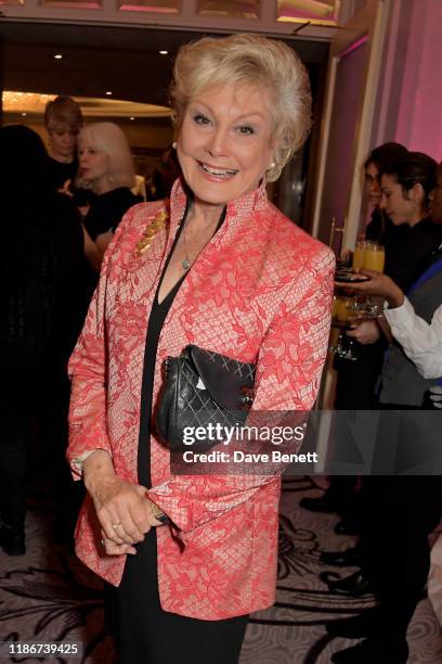 Angela Rippon attends the Women in Film and TV Awards 2019 at Hilton Park Lane on December 06, 2019 in London, England.