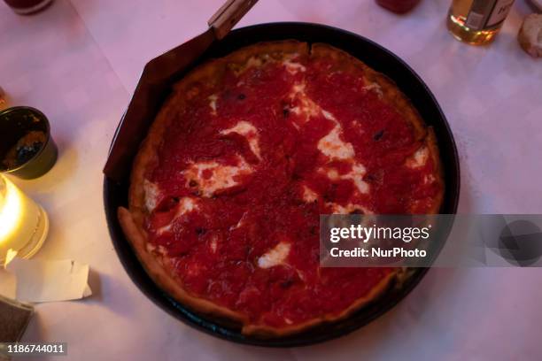 Chicago-style pizza is a specific variety of traditionally prepared open pizza, such as focaccia. The Chicago style is more like a casserole or a...