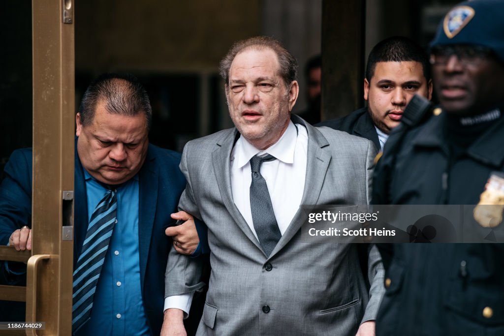 Harvey Weinstein Appears In Court For Bail Hearing