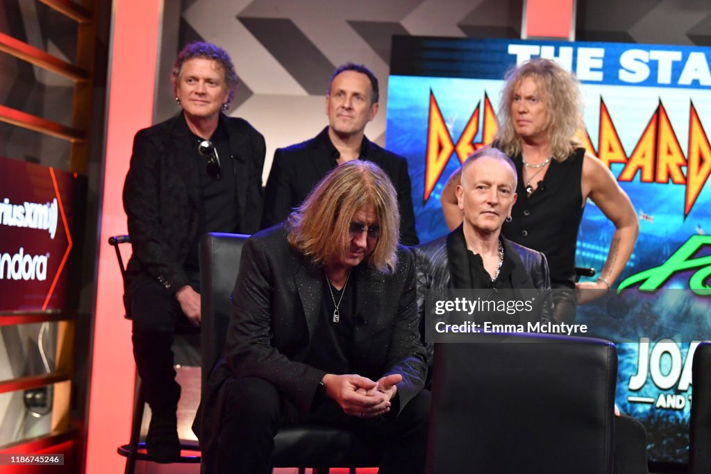 Press Conference For THE STADIUM TOUR DEF LEPPARD - MOTLEY CRUE - POISON At SiriusXM's Hollywood Studios