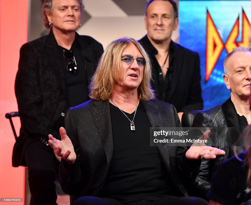Press Conference For THE STADIUM TOUR DEF LEPPARD - MOTLEY CRUE - POISON At SiriusXM's Hollywood Studios