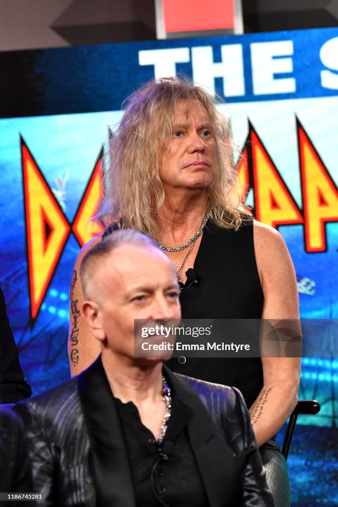 Press Conference For THE STADIUM TOUR DEF LEPPARD - MOTLEY CRUE - POISON At SiriusXM's Hollywood Studios