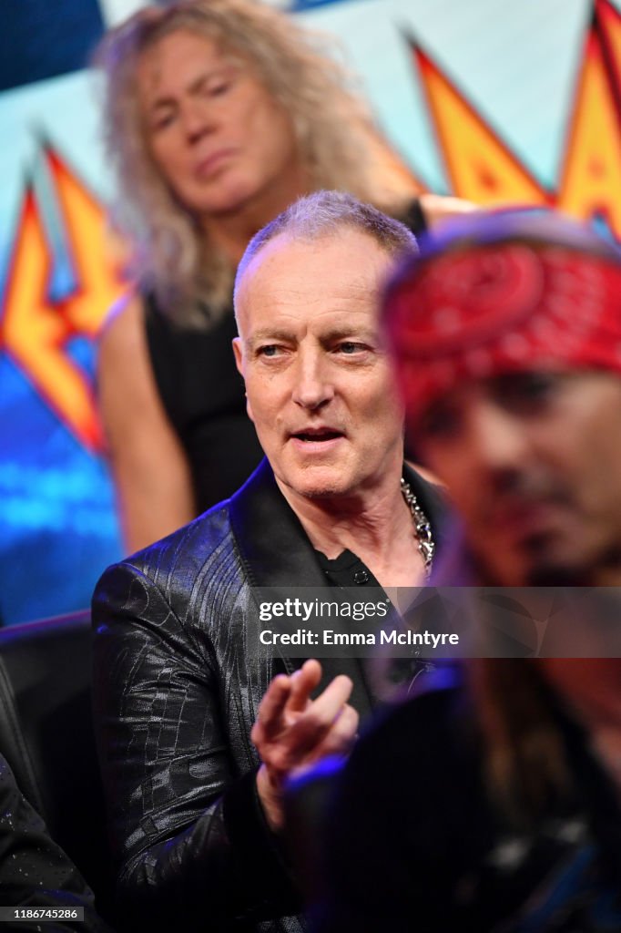 Press Conference For THE STADIUM TOUR DEF LEPPARD - MOTLEY CRUE - POISON At SiriusXM's Hollywood Studios