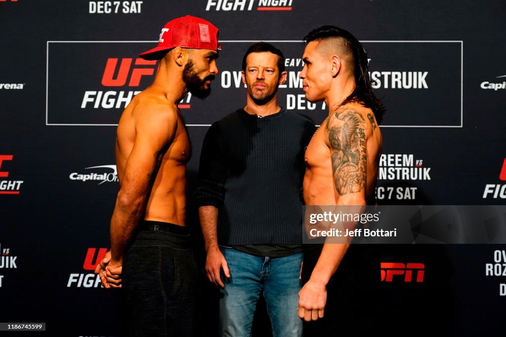 UFC Fight Night: Weigh-Ins
