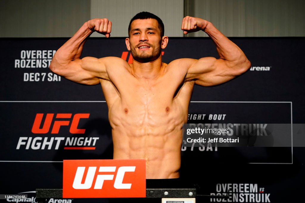 UFC Fight Night: Weigh-Ins