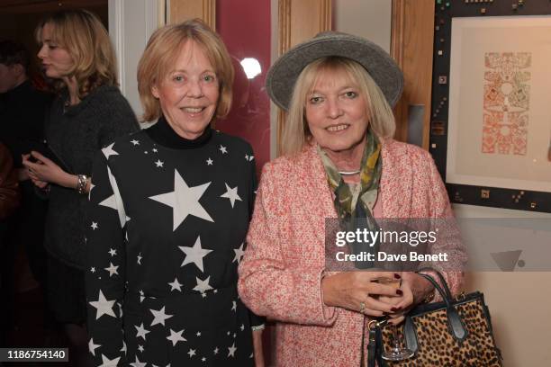 Emma Soames and guest attend a special screening and reception for NETFLIX's "Marriage Story" hosted by Alfonso Cuaron with Noah Baumbach at The Soho...