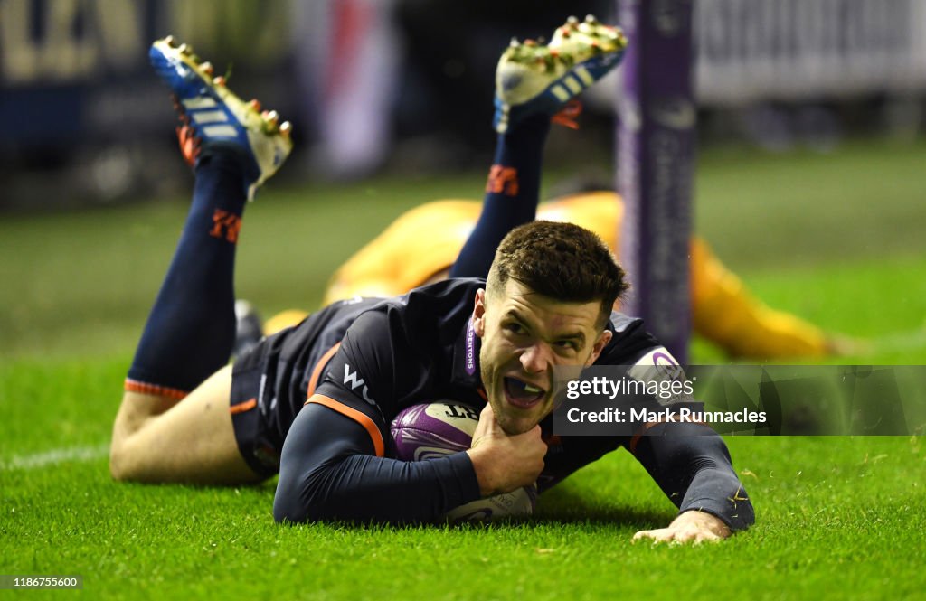 Edinburgh Rugby v Wasps - European Rugby Challenge Cup