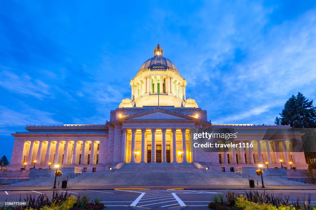 Washington State Capitol In Olympia