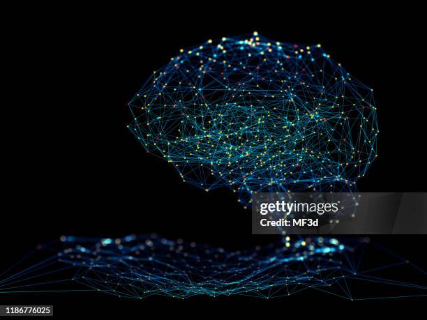 artificial intelligence concept - neuroscience abstract stock pictures, royalty-free photos & images