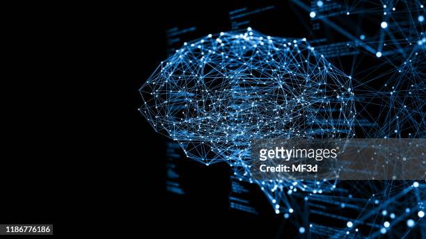 artificial intelligence concept - cyborg stock pictures, royalty-free photos & images