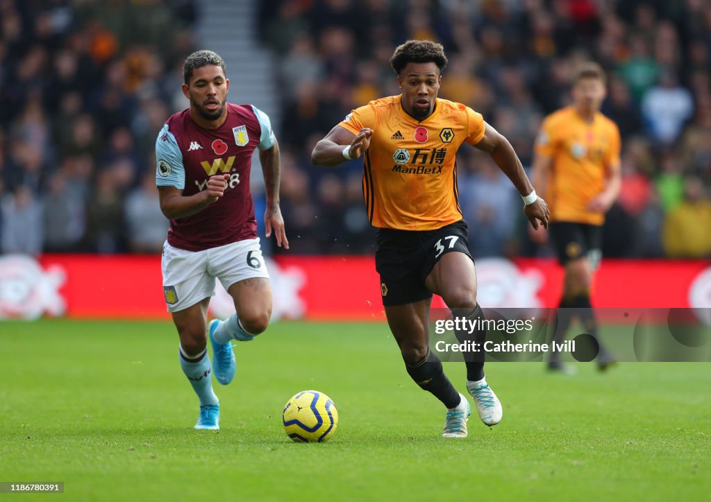 Wolverhampton Wanderers v Aston Villa - Premier League