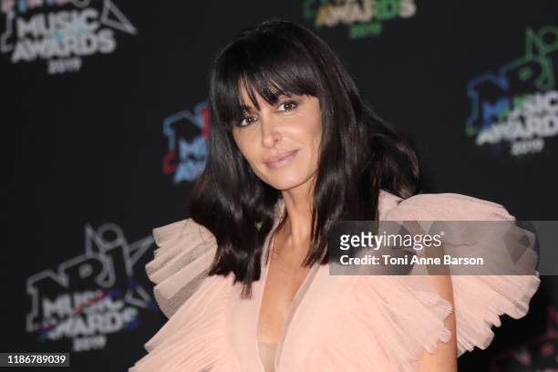 Jenifer Bartoli attends the 21st NRJ Music Awards At Palais des Festivals on November 09, 2019 in Cannes, France.