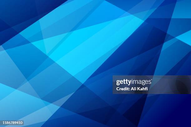 abstract geometric network technology background - blue abstract background stock illustrations