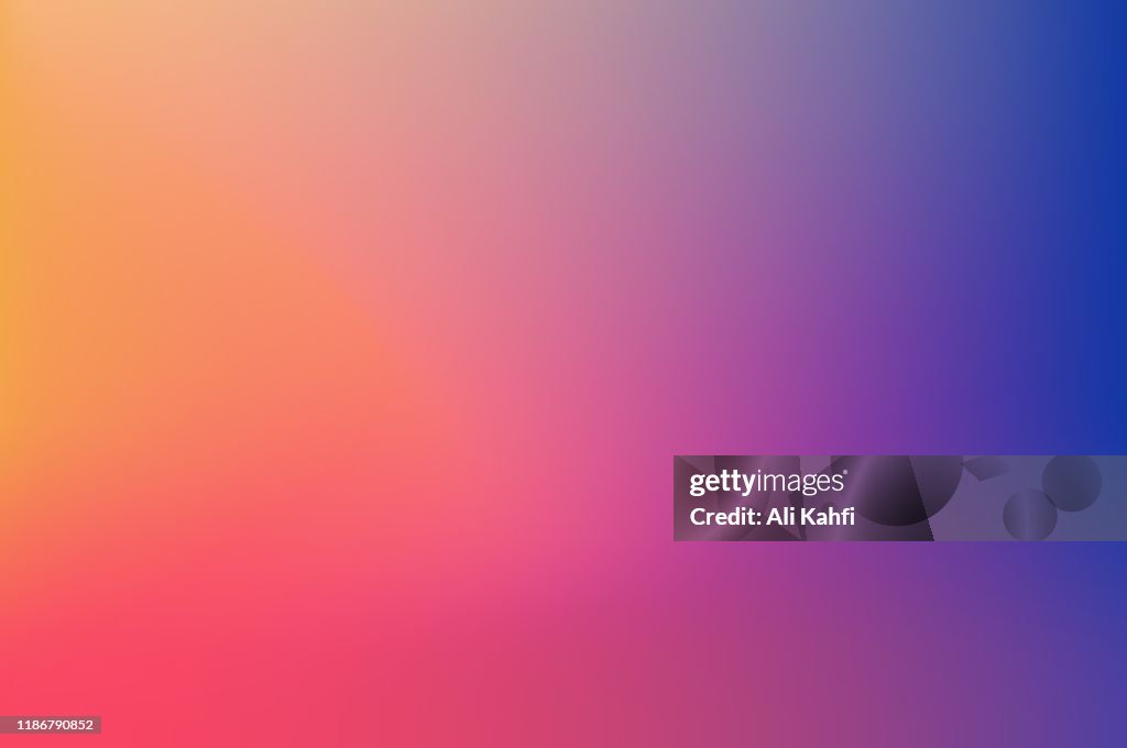 Abstract Blurred Colorful Background