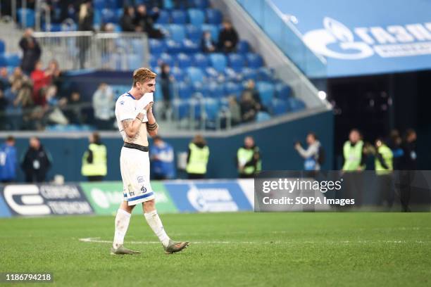 Maximilian Marcus Philipp of Zenit seen during the Russian Football Premier League match between Zenit St. Petersburg and Dinamo Moscow at Gazprom...