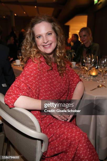 Diana Amft during the ARD advent dinner hosted by the program director of the tv station Erstes Deutsches Fernsehen at Hotel Bayerischer Hof on...