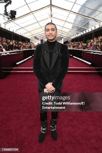 Pictured: Rick Gonzales arrives to the 2019 E! People's Choice Awards held at the Barker Hangar on November 10, 2019. -- NUP_188990