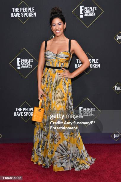 Pictured: Stephanie Beatriz arrives to the 2019 E! People's Choice Awards held at the Barker Hangar on November 10, 2019 -- NUP_188989