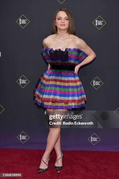 Joey King attends the 2019 E! People's Choice Awards at Barker Hangar on November 10, 2019 in Santa Monica, California.