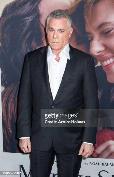 Ray Liotta attend Netflix's "Marriage Story" New York Premiere at Paris Theater on November 10, 2019 in New York City.