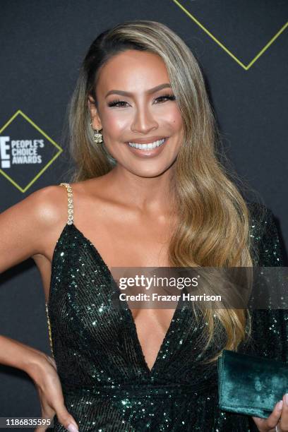 Desi Perkins attends the 2019 E! People's Choice Awards at Barker Hangar on November 10, 2019 in Santa Monica, California.