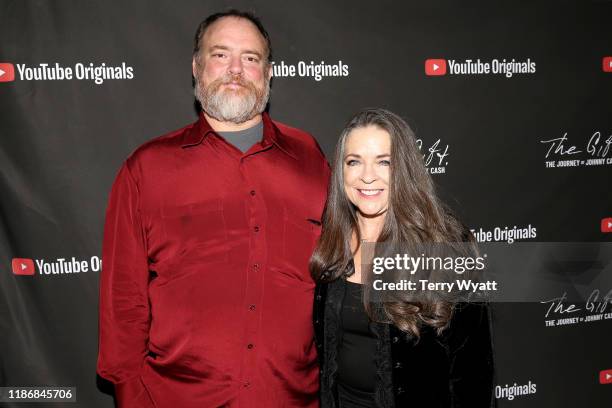 John Carter Cash and Carlene Carter attend CASH FEST In Celebration Of YouTube Originals Documentary “THE GIFT: THE JOURNEY OF JOHNNY CASH” at War...