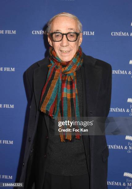 Director Andre Techine attends the Awards Ceremony at Palais des Congres of La Baule as part of "Cinema Et Musique De Film 2019" Festival At La Baule...