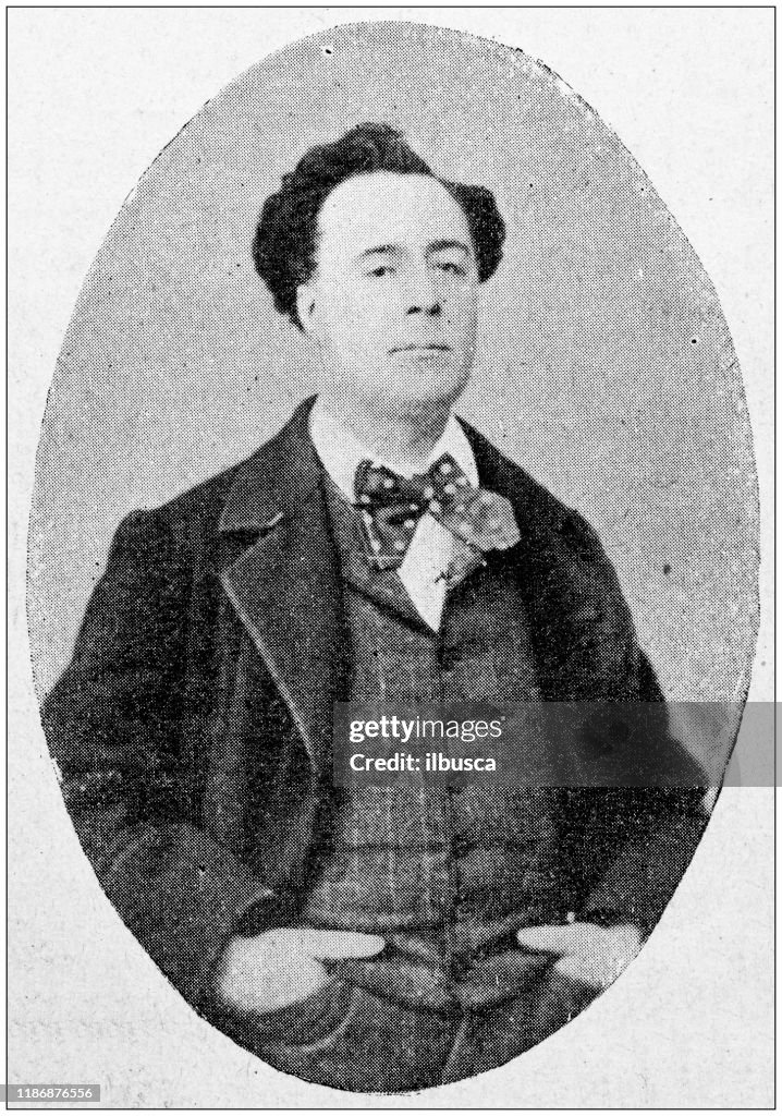 Antique photo: Portrait of René Luguet