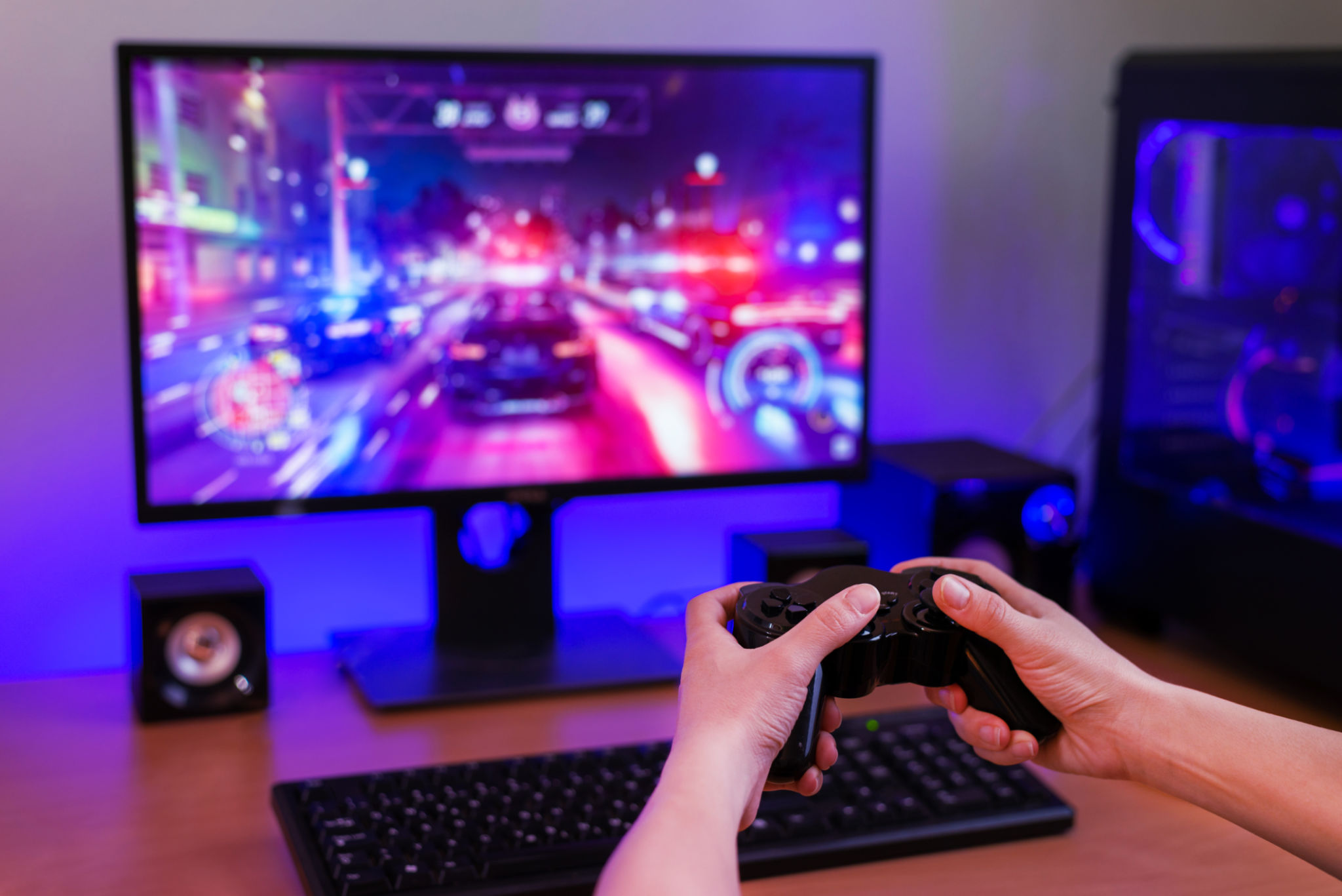 gaming setup