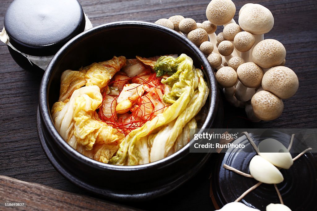 Korea food,bossam kimchi,kimchi image