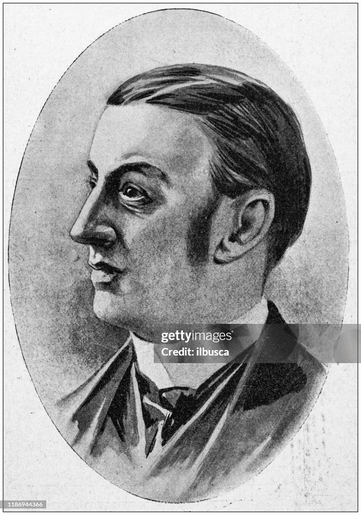 Antique illustration: Cornelius Vanderbilt
