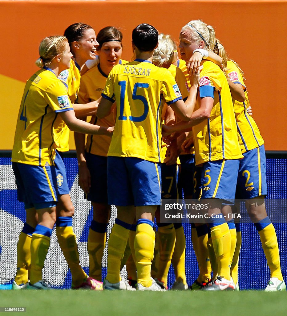 Sweden v Australia: FIFA Women's World Cup 2011 - Quarter Finals