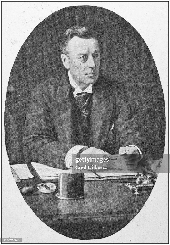Antique Photo Portrait Of Chamberlain High Res Vector Graphic Getty Antique Photo Portrait Of Chamberlain High Res Vector Graphic Getty
