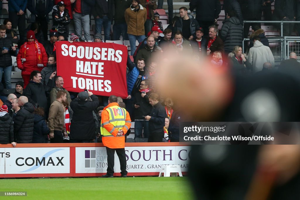 AFC Bournemouth v Liverpool FC - Premier League