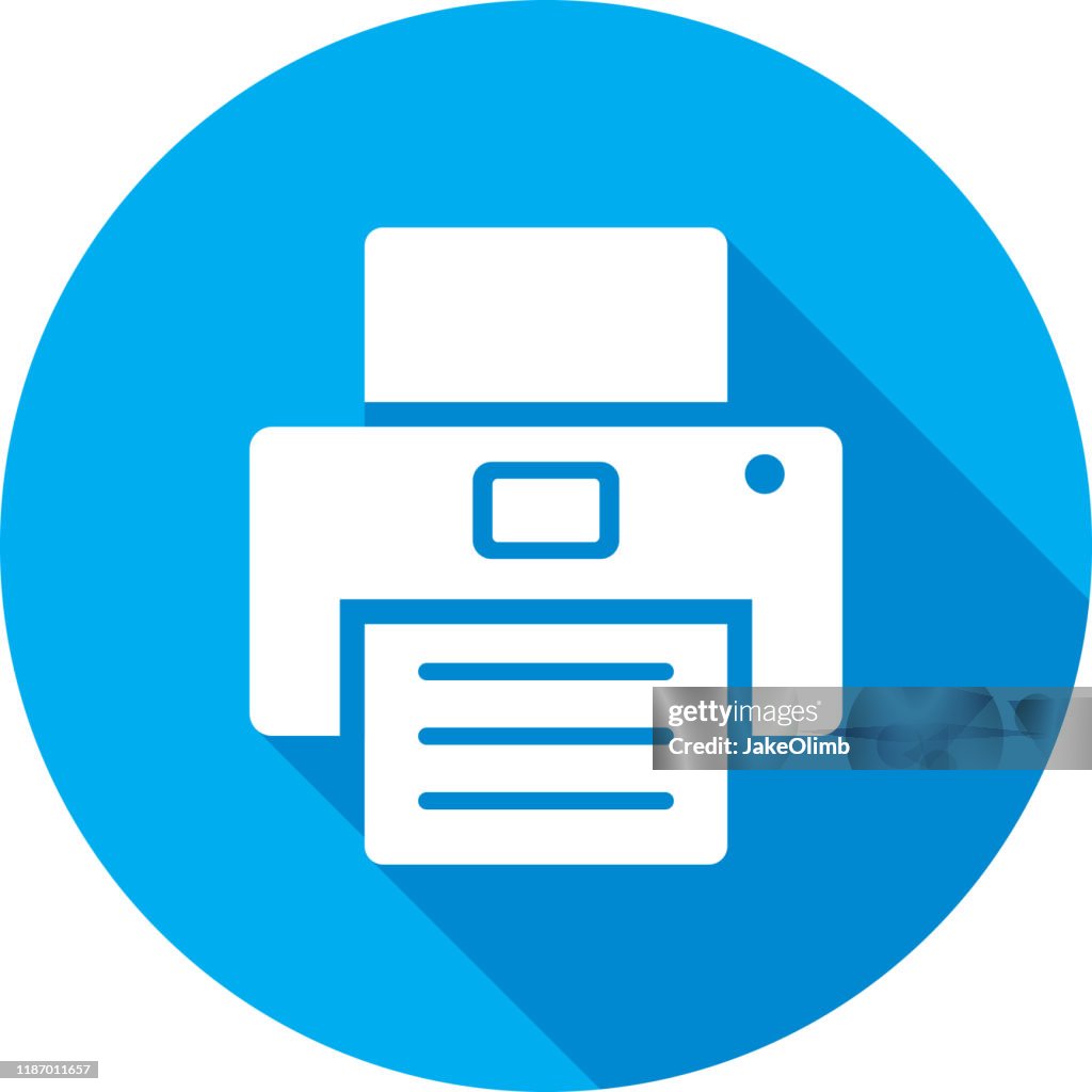 Printer icon Silhouette