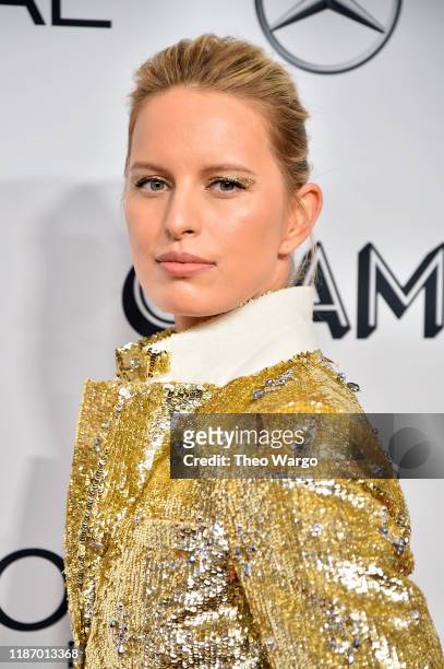 Karolína Kurková attends the 2019 Glamour Women Of The Year Awards at Alice Tully Hall on November 11, 2019 in New York City.