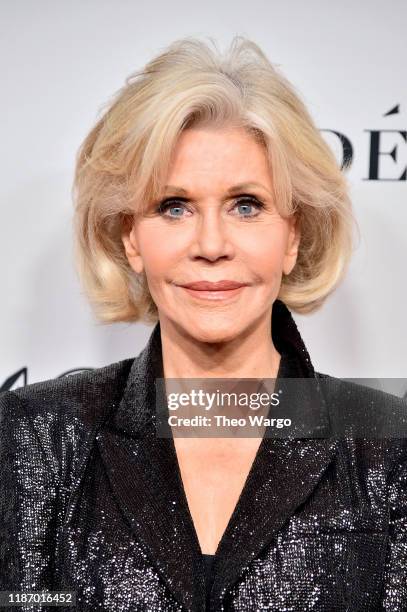 Jane Fonda attends the 2019 Glamour Women Of The Year Awards at Alice Tully Hall on November 11, 2019 in New York City.