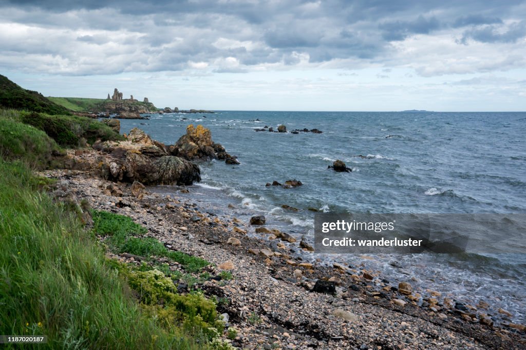 Old ruins on Fife Coastal Path