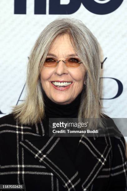 Diane Keaton attends the Premiere of HBO Documentary Film "Very Ralph" at The Paley Center for Media on November 11, 2019 in Beverly Hills,...