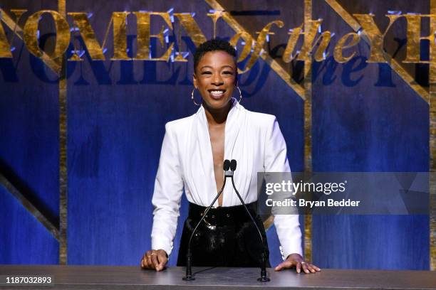 Samira Wiley speaks onstage at the 2019 Glamour Women Of The Year Awards at Alice Tully Hall on November 11, 2019 in New York City.