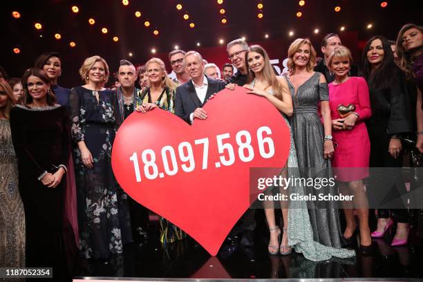 Julia Kloeckner, Robbie Williams, Barbara Schoeneberger, Johannes B. Kerner, Boris Becker, Hans Sigl, Cathy Hummels, Dagmar Woehrl, Uschi Glas with...