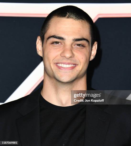 Noah Centineo attends the premiere of Columbia Pictures' "Charlie's Angels" at Westwood Regency Theater on November 11, 2019 in Los Angeles,...