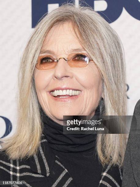 Diane Keaton attends the premiere of HBO Documentary Film "Very Ralph" at The Paley Center for Media on November 11, 2019 in Beverly Hills,...