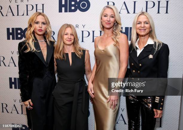 Rachel Zoe, Jessica Levin, Elaine Irwin and Crystal Lourd attend the premiere of HBO Documentary Film "Very Ralph" at The Paley Center for Media on...