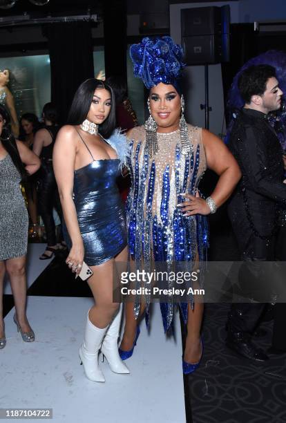 Melly Sanchez and Patrick Starrr attend Patrick Starrr birthday party on November 11, 2019 in Los Angeles, California.