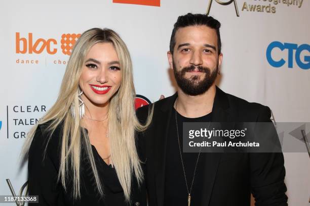 Singer BC Jean and Dancer / TV Personality Mark Ballas attend the 9th Annual World Choreography Awards at The Saban on November 11, 2019 in Beverly...