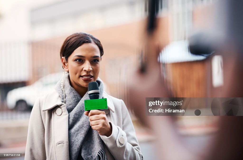 Hon har en uppdatering om berättelsen