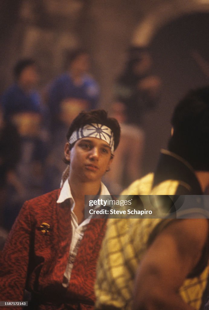 Macchio & Okumoto In 'The Karate Kid Part II'