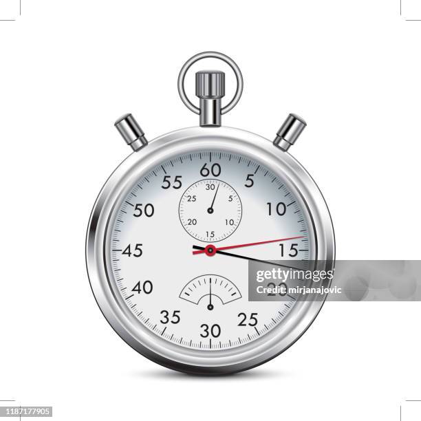 stopwatch - timer stock illustrations