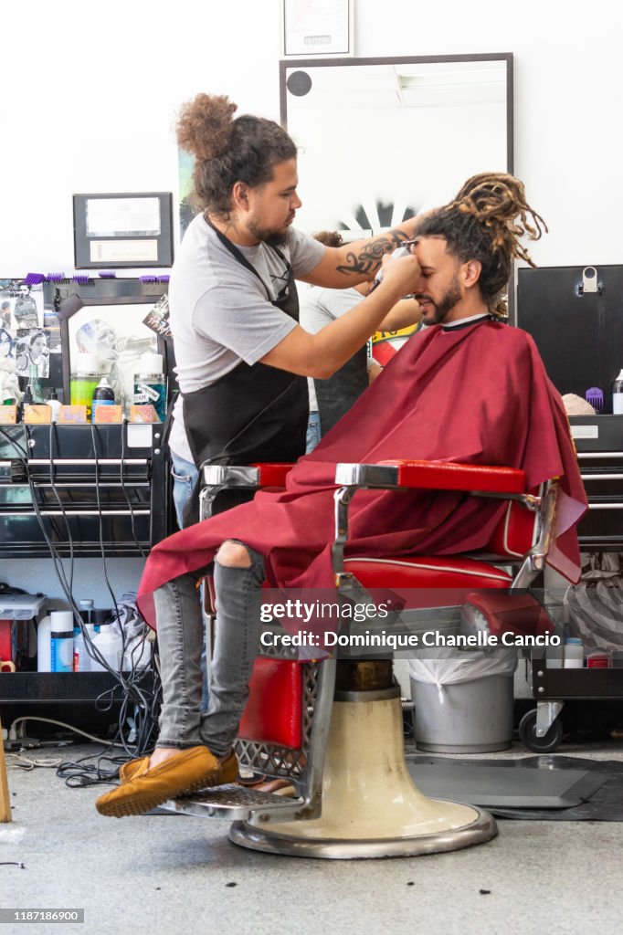 Barber Shop Visit